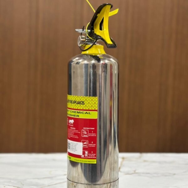 Clean Agent  Fire Extinguisher Stainless Steel