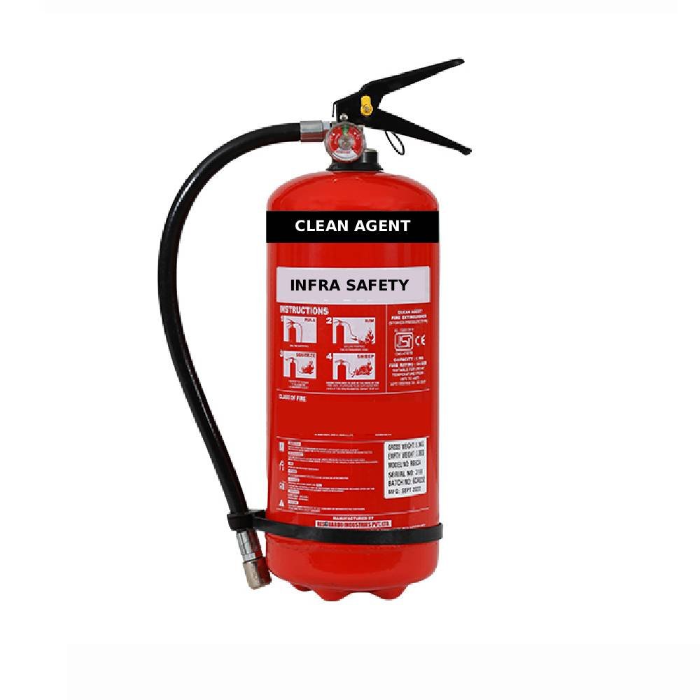 Clean Agent  Fire Extinguisher Mild Steel