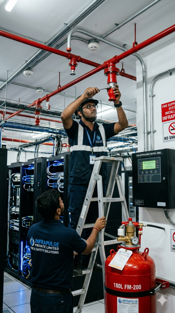 Fire Suppression System Installation in Delhi NCR