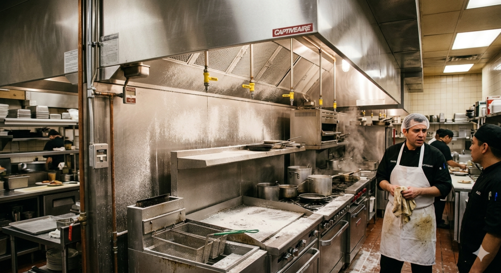 Best Kitchen Hood Fire Suppression System in Delhi NCR 